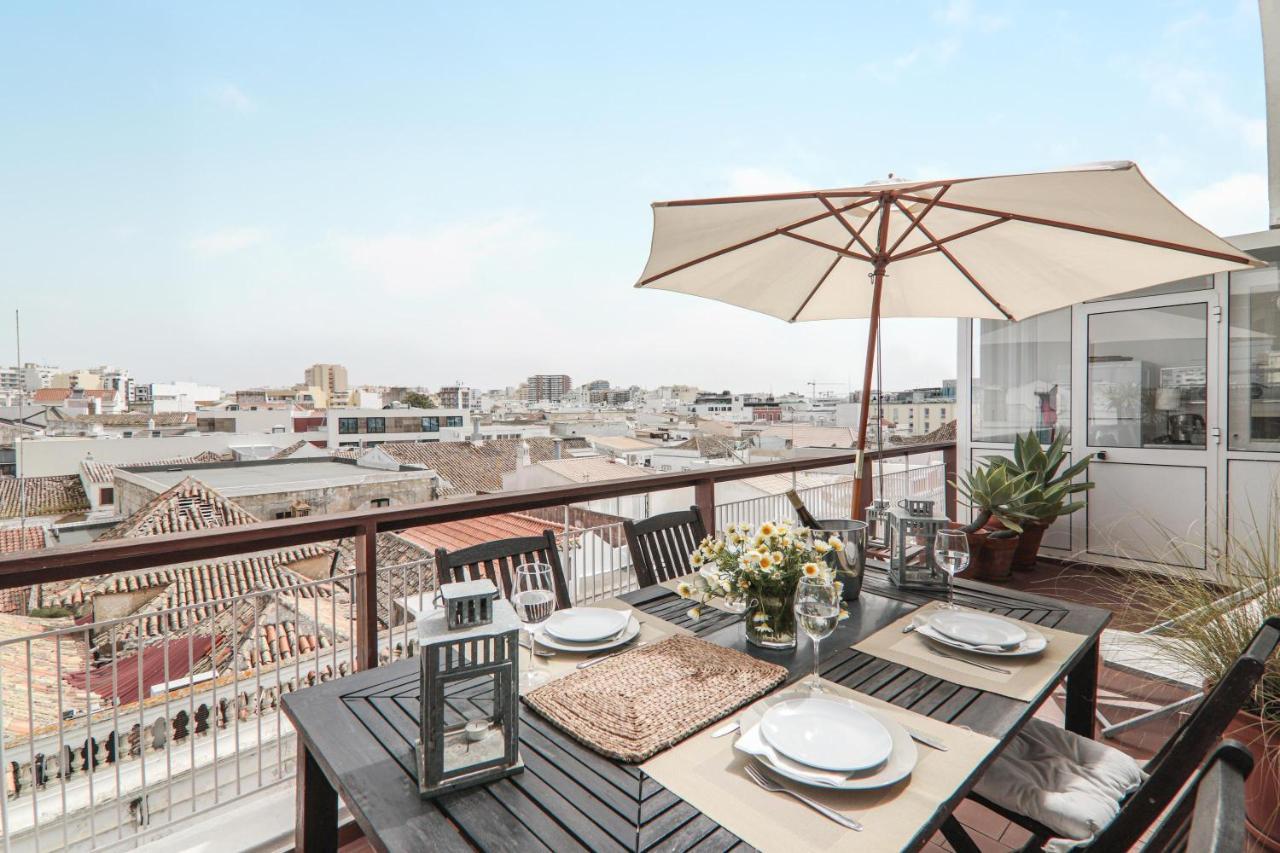 Panoramic Faro Apartment Dış mekan fotoğraf